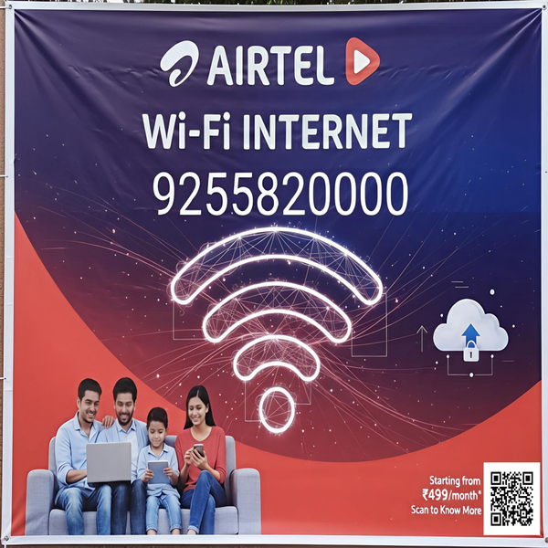 Cover photo of AIRTEL WIFI INTERNET